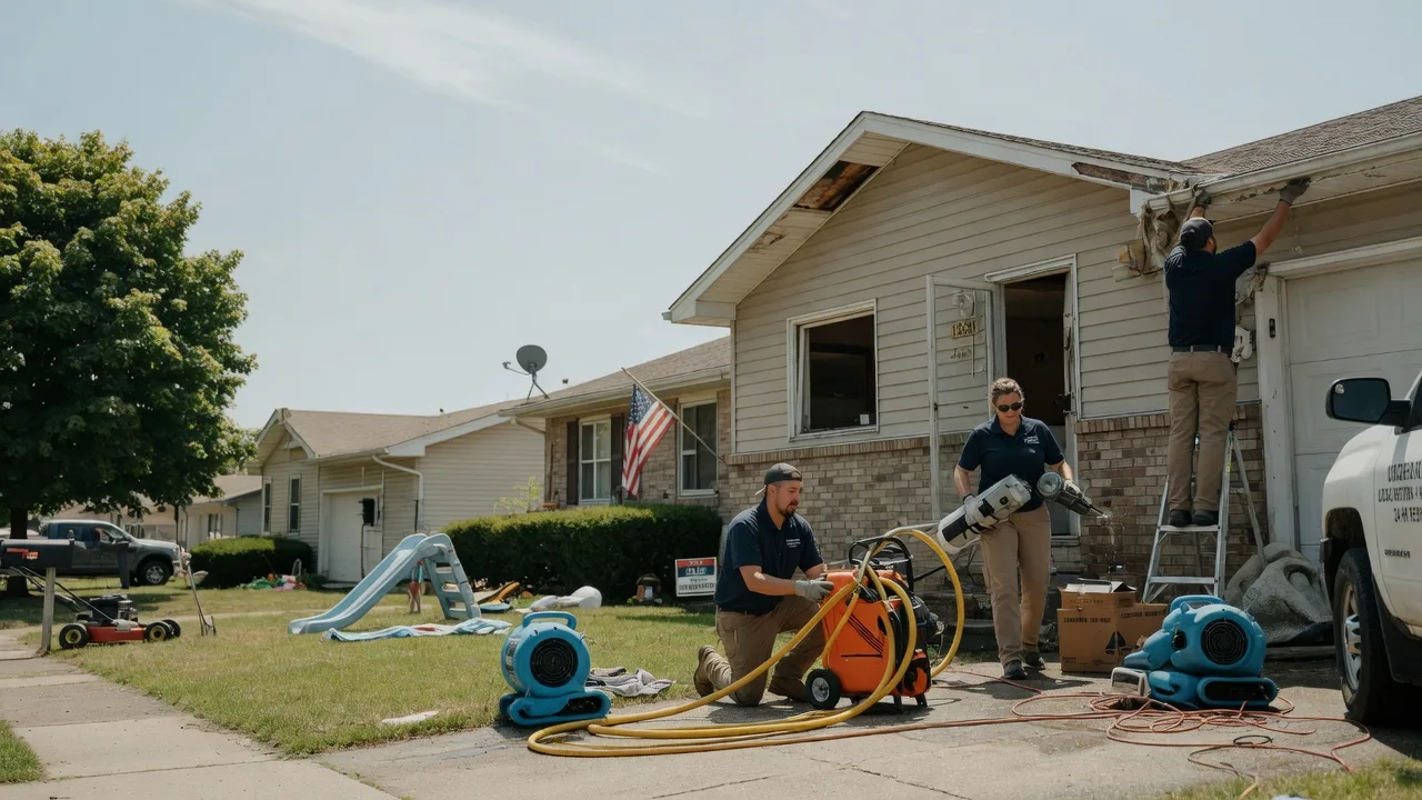 Water Damage Restoration in Oaktown, IN near me